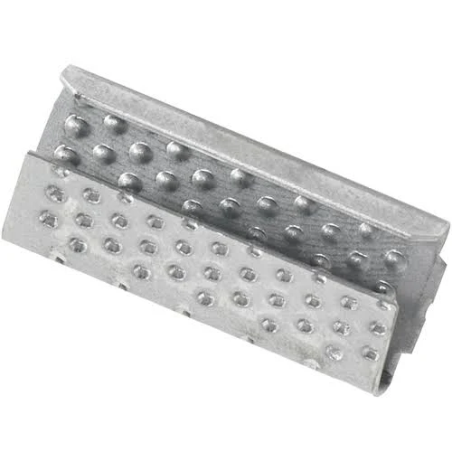 [SNAPSEAL1/2] 1/2 Serrated Open Snap On Polyester Strapping Seal